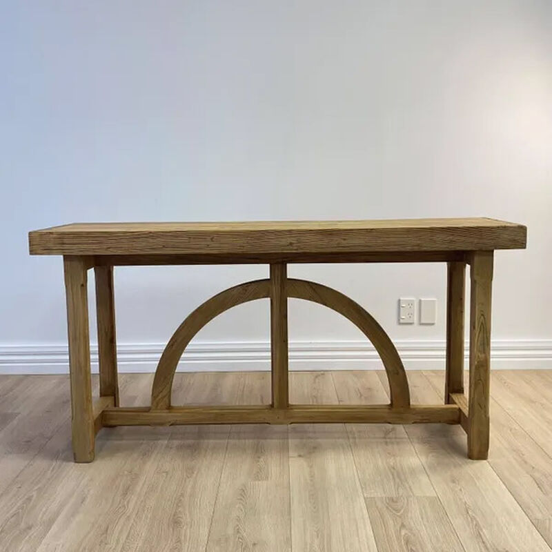 Capulet Archway Console - Aged Elm image number 1